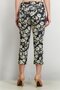 Women Skinny Fit Stretchable Floral Pants, Navy Combo - 4