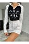 Women's Special Design Printed Zipper Collar Ottoman Blouse - 9
