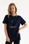 Unisex Design Tshirt Night and Stars Design T-Shirt - Original Quality Tee Planet t Shirt - 2
