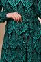 Women's Plus Size Summer Dress Large Size Women's Dress Pleated Dress Emerald Green - 4