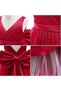 Loire Cross Model Tulle Detailed - Girls' Evening Dress - Long Skirt Girls' Dress - 3