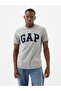 Men's Gray Everyday Soft Logo T-Shirt