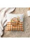 Autumn Themed 43X43 Velvet Cushion Cover - 2