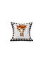 Autumn Themed 43X43 Velvet Cushion Cover