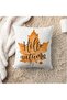 Autumn Themed 43X43 Velvet Cushion Cover