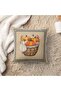 Autumn Themed 43X43 Velvet Cushion Cover - 2