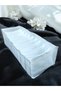 3 Pieces Medium 11 Compartments White Accordion Type - Interior Organizer Closet Organizer Set 40X16X12 cm - 7