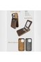 Santa Barbara Polo Racquet Club iPhone 14 Pro Hulda Cover with Business Card - Brown Wlzor - 4