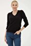 V-Neck Sweater Black - 3