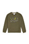 Children's Khaki Crew Neck Sweatshirt 50270740-Vr027 - 4