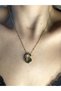 Balloon g letter necklace stainless steel yellow color • in illuminated box • for lover • for wife • for mother necklace - 6