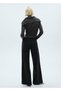 Snake Skin Look Jean Trousers - 4