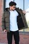 Style Combination Detachable Hooded Coat with Coat Inside Fur 2911_50213 - 3