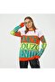 New Season Mixed Color Patterned Women's Knitwear Sweater 10476
