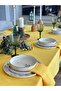 Aura Yellow Tablecloth - 3