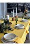 Aura Yellow Tablecloth - 8