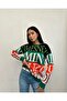 New Season Mixed Color Patterned Women's Knitwear Sweater 10476