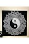 Mandala Yin Yang Floral Yoga Wall Cover Stylish Wall Tapestry Wall Decoration Decorative Wall Art - 3