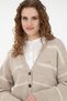 Women's Stone Knitwear Cardigan 50269490 -Vr049 - 2
