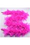Fuchsia Color Fluffy Feather Otriş Boa Real Feather Decoration 180 cm - 4