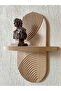 Wooden Mdf Decorative Single Wall Shelf - 2