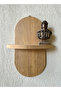 Wooden Mdf Decorative Single Wall Shelf
