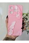 Xiaomi Redmi 13 Compatible Velvet Launch Butterfly Printed Case - 2