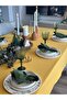 Aura Tablecloth Mustard Yellow - 7