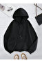 Unisex Black-Grey-White Oversize Inside Cotton 100% Cotton 3-Pack Hooded Sweatshirt - 3
