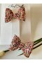 Glitter Shiny 2-Piece Bow Clip Buckle