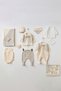 Baby Boy Tuxedo Detailed 10-Piece Newborn Hospital Release Boxed Zibin Set Yk1004