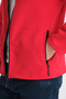 Men's Full Zip Softshell Paneled Fleece Jacket 3 Pockets Chest Water and Wind Resistant - 4