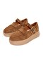 Genuine Leather Tan Women's Shoes - 3