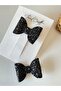 Glitter Shiny 2-Piece Bow Clip Buckle