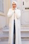 Women's Chain Knitted Shawl Collar Pocket Knitwear Cardigan - 3