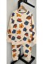 Teddy Bear Pattern Boy's 2 Thread Pajama Set 100% Cotton - 3
