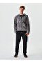 Fleece Gray Cardigan - 2