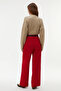 Men's Beige Color Crew Neck Crop Sweatshirt - 3