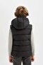 C4334 Water Repellent Inflatable Vest with Hood - 6
