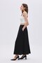 Black Volume Skirt - 2