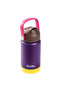 025-01-Purple Stainless Steel Thermos with Grip 350ml