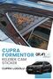 Cupra Formentor Butterfly Glass Sticker Set / with Cupra Logo