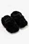Furry Furry Black Fur Barefoot Booties (Gift Set) - 3
