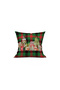 New Year's Themed Lead Soldier Patterned 43X43 Velvet Throw Pillow Case
