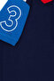 Boys Navy Polo Collar T-Shirt 50263462-VR033 - 4