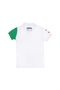 Boy's White Polo Neck T-Shirt 50263342 -Vr013 - 2