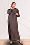 Women's Plus Size Crispy Pattern Summer Long Dress - 5