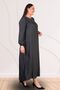 Women's Plus Size Crispy Pattern Summer Long Dress - 7