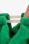 Polar Fleece Green Polar Barefoot Booties (Gift Set) - 8