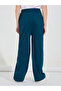Basic Wide Leg Pants with Drawstring - 4